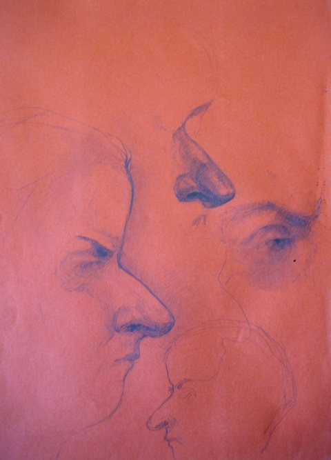 Профил || молив/pencil || 2004